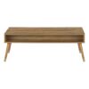 Coffee Table, Accent, Cocktail, Rectangular, Storage, Living Room, Wood Legs, Mid Century - Walnut - Image 13