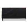 Aspen - King Vertical Tufted Headboard Platform Bed Set - Caramel Tan Brown - Image 11