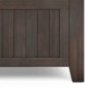 Acadian - Small Entryway Storage Bench - Brunette Brown - Image 9