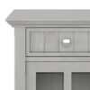 Acadian - Entryway Storage Cabinet - Fog Gray - Image 7