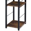 Vadna - Writing Desk - Weathered Oak / Black - Image 3