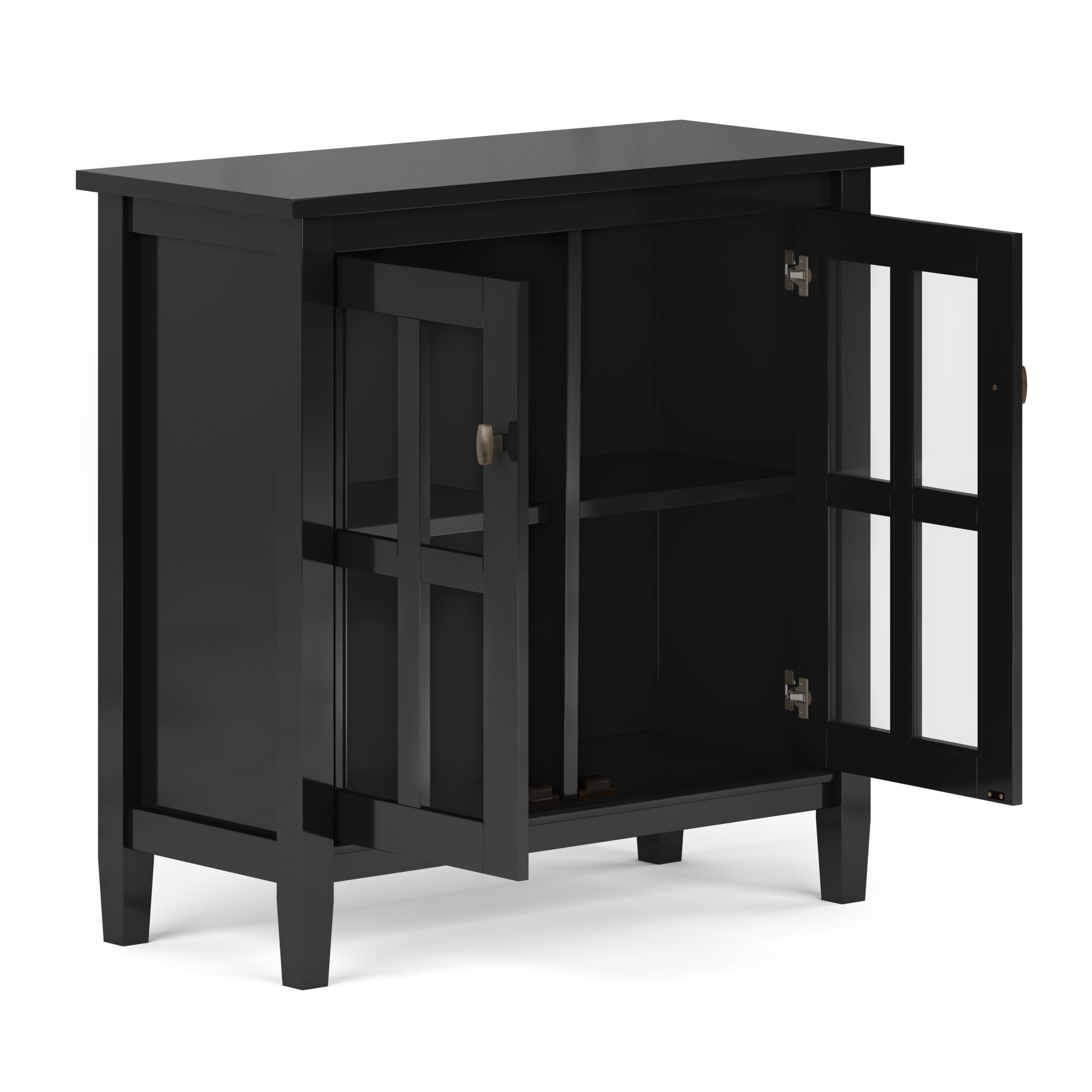 Warm Shaker - Low Storage Cabinet - Black - Image 5