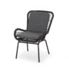 Outdoor Wicker Club Chair With Cushions (Set of 2) - Gray - Image 8