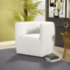 Delaney - Swivel Chair - Fabric - Beige - Image 11