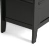 Adams - Entryway Storage Bench - Black - Image 8