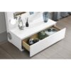 Elisa - Narrow Tall Mirror With Speaker And Drawer - White - Image 10