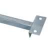 Durable Boat Trailer Bottom Support Bracket With Keel Rollers, 2204Lbs Capacity, Adjustable Height, Steel - Silver - Image 5