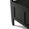 Brooklyn - Entryway Storage Bench - Black - Image 5