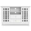Bedford - Tall TV Media Stand - White - Image 3
