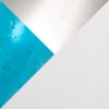 Jasmine - Contemporary Lamp - Clear Sapphire Blue Seeded / Nickel / White - Image 3