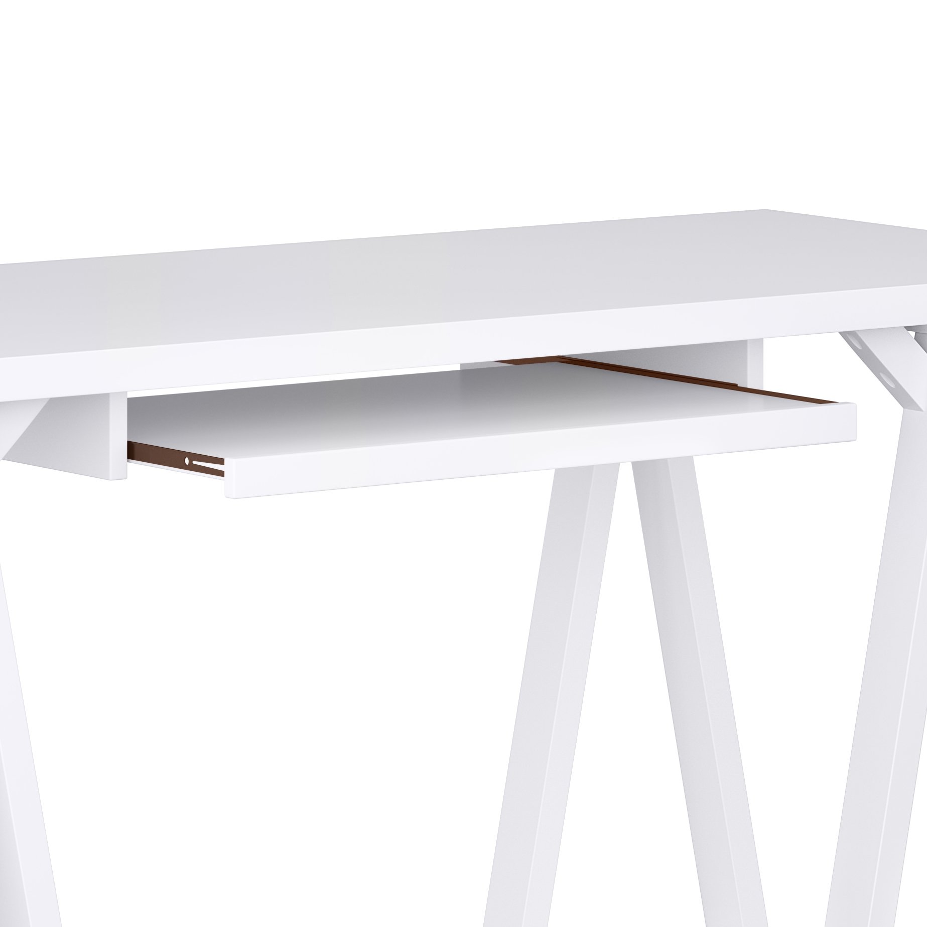Sawhorse - Desk - White - Image 4
