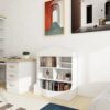 Children's Multi-Functional 7 Shelf Bookcase, Storage Display, Rack, Organizer - White - Image 2