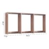 Devi - Wall Mounted Wood Closet System, Modular Units - Oak - Image 3