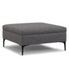 Rebecca - Multifunctional Coffee Table Storage Ottoman With Lift Up Lid - Gray - Image 7
