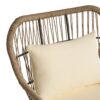 Contemporary Bohemian Southport - Club Chair With Water Resistant Cushions - Brown / Beige - Image 12