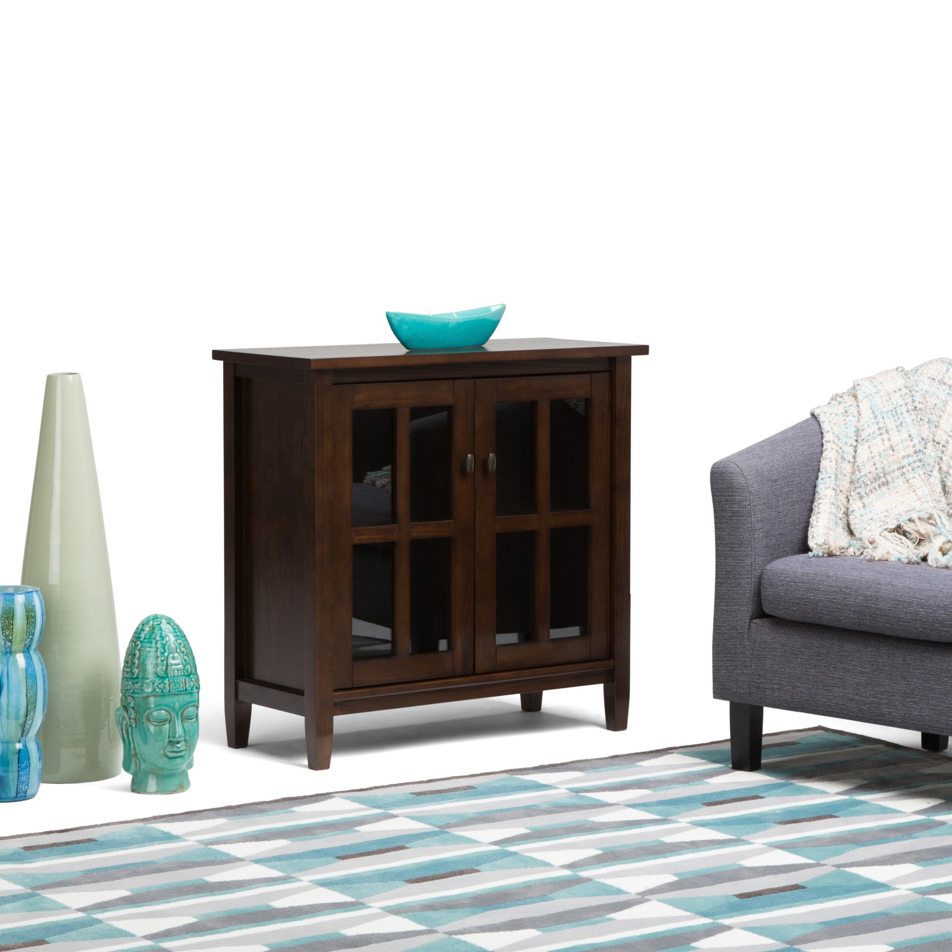 Warm Shaker - Low Storage Cabinet - Tobacco Brown - Image 9