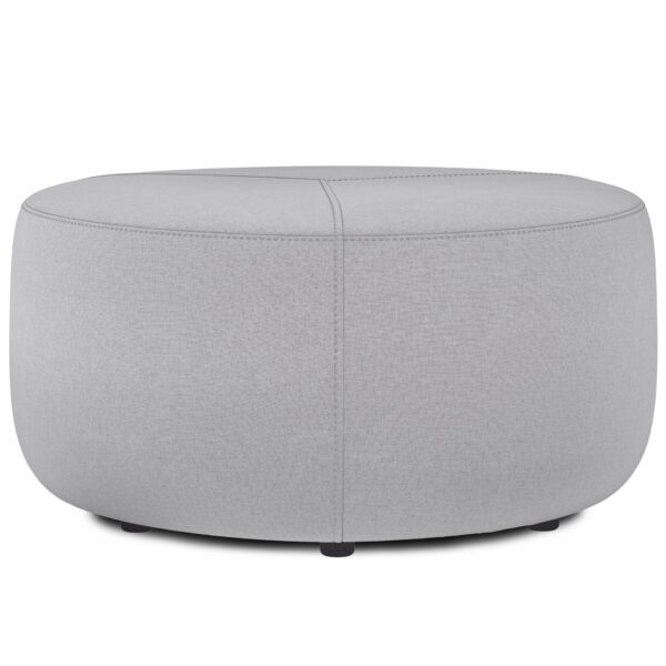 Moore - Large Ottoman - Light Gray