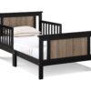 Connelly - Reversible Panel Toddler Bed - Black / Vintage Walnut - Image 10
