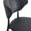Minimalist Ergonomic Dining Chair With Curved Backrest In, (Set of 4) - Black - Image 15