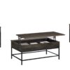 Cliff - 3 Piece Lift Top Coffee And End Table (Set of 2) - Brown - Image 9