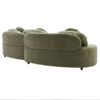 Modern Living Room Sofa Lamb Velvet Upholstered Couch, Furniture For Home Or Office - Green - Image 11