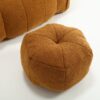 Soft Bean Bag Chair With High Resilient Foam (Chips) - Khaki / Yellow - Image 20