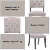 Bernard - Weathered Side Chair (Set of 2) - Beige / Gray - Image 5