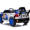 12V4A 20W*2 One Button Start, Forward And Backward, High And Low Speed, Music, Front Light, Power Display, Two Doors Can Open, 2.4G R / C, Seat Belt Four Wheel Absorber Kids Ride On Car - Blue - Image 16