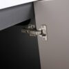 Modern 48" Freestanding Bathroom Vanity With White Resin Sink & Soft Close Cabinet Doors - Khaki - Image 18