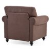 37.4" 1 Seater Sofa - Brown - Image 9