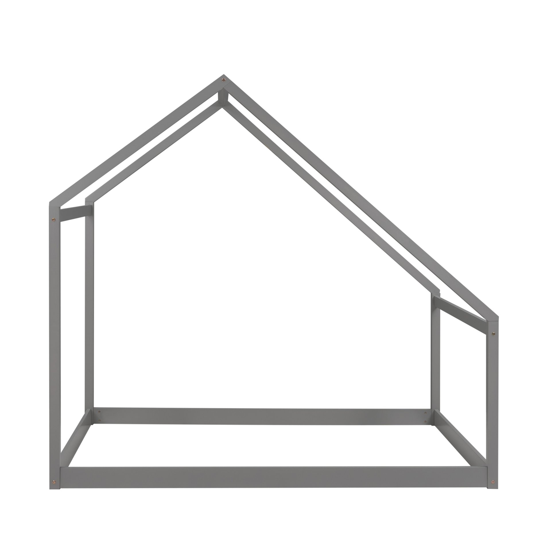 Twin Size Playhouse Style Bed - Gray - Image 8