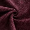 Convertible Couch Bed With 2 Pillows, 3 Seat Folding Floor Couch & King Size Bed Mattress, Diy Combination - Burgundy - Image 13