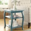 Becci - Accent Table - Teal - Image 4