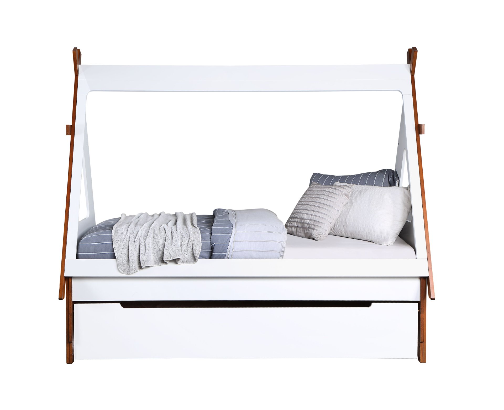 Loreen - Twin Bed - White - Image 6