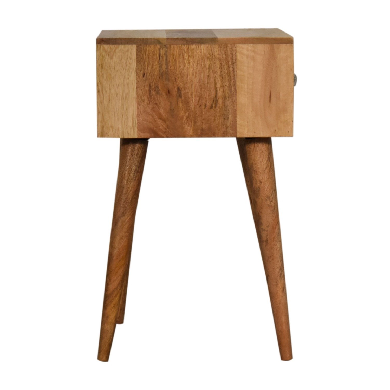 Inlay - Mini Bone Bedside Table - Brown Oak - Image 18