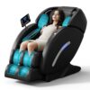 Full Body Massage Chair, Full Body Zero Gravity With 3D Massage Mechanism, 6 Auto Massage Mode, Waist And Calf Heater, Foot Roller, Bluetooth Speaker - Black - Image 2