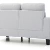 Newbury - Modular Loveseat - White - Image 3