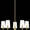 Dazzle - 5 Lights Chandelier With Clear Seeded Satin - Antique Brass / Clear / Gold - Image 3