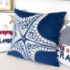Seastar Starfish Pillow Cover - Indigo - Image 4