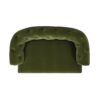 Kiki - Chesterfield Dog Sofa Bed, Medium - Olive Green - Image 2