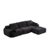 Compressed Sofa, Large Sectional Couches For Living Room - Black - Image 16