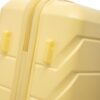 Set 3 Pieces 20" / 24" / 28" Abs Spinner Wheel Luggage, Matching Color, With Combination Lock - Yellow - Image 14