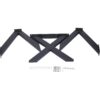 Table Frame, Table Base, Spider Table Legs, Table Runner Confrerence Table - Black - Image 8
