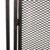 Samantha - Iron Fireplace Screen Fine Mesh 2 Door Design - Black / Gold - Image 10
