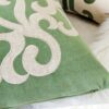 Dora - Vintage Vine Pillow Cover With Matching Back - Green - Image 8