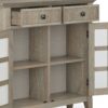 Acadian - Entryway Storage Cabinet - Distressed Gray - Image 4