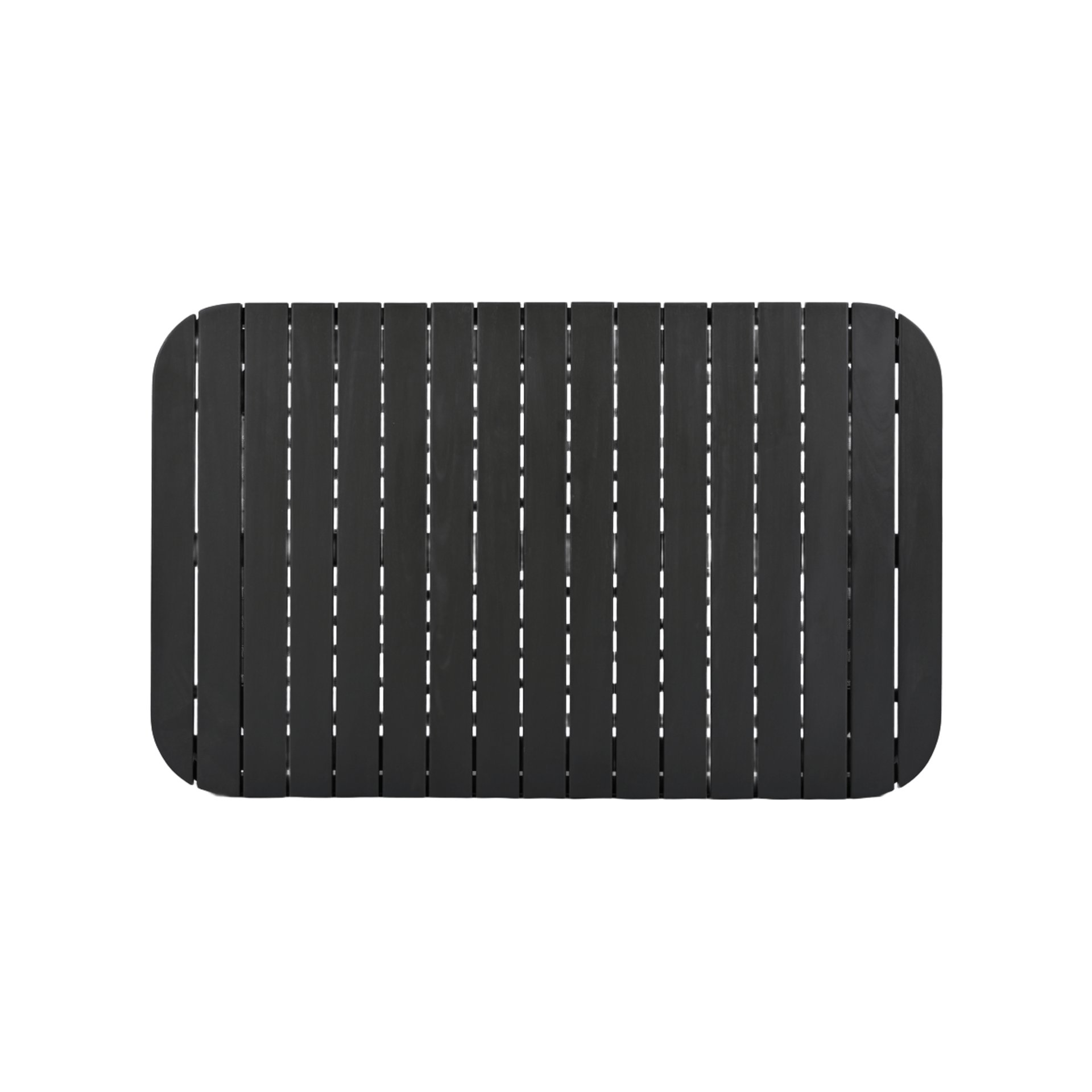 4 Piece Outdoor Patio Furniture Set, Metal Chairs With Woven Rope U Shaped Backrest, Outdoor Conversation Set With Thick Cushions And Coffee Table For Garden, Poolside, Balcony - Black / Gray - Image 19