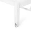 Outdoor Chaise Lounge Chair, Aluminum Adjustable Outside Chair For Pool Patio Beach Yard, All Weather Use UV Resistant 400Lbs Weight Capacity - White - Image 15