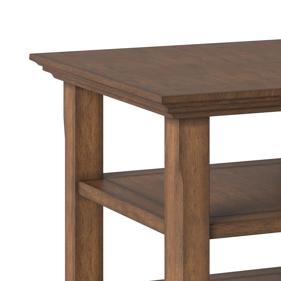 Acadian - End Table - Rustic Natural Aged Brown - Image 3