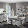 Marilla - Full Storage Bed - Silver Champagne - Image 2
